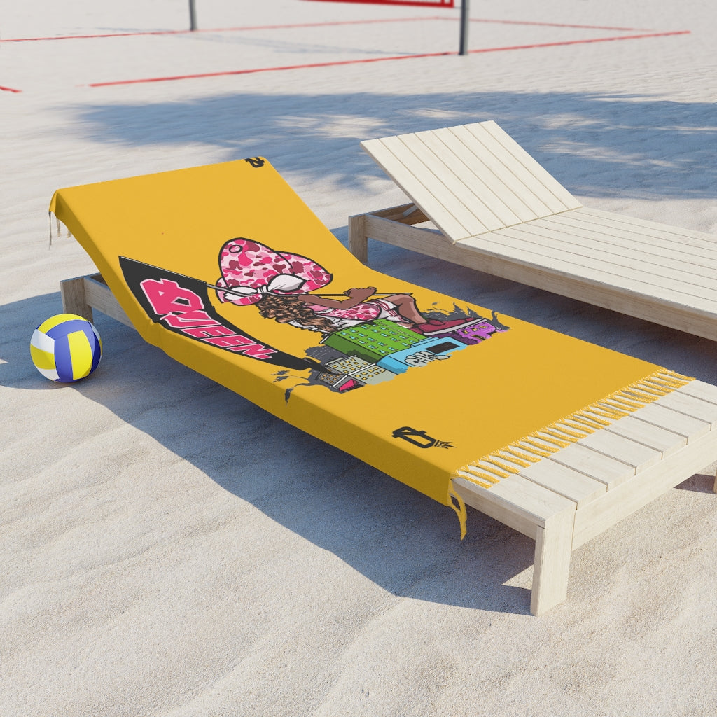 Yellow Young Queen Beach Cloth