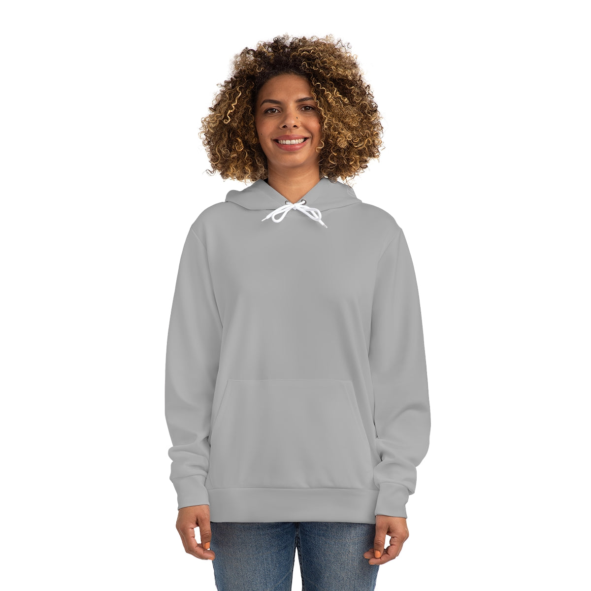 Peaches "Still I Rise" Gray Pullover Hoodie