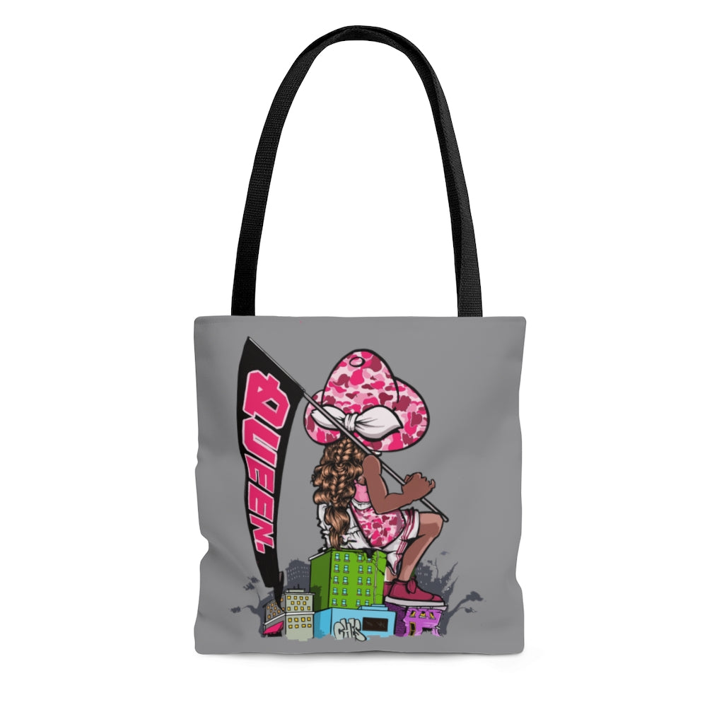 Young Queen (Gray) Tote Bag