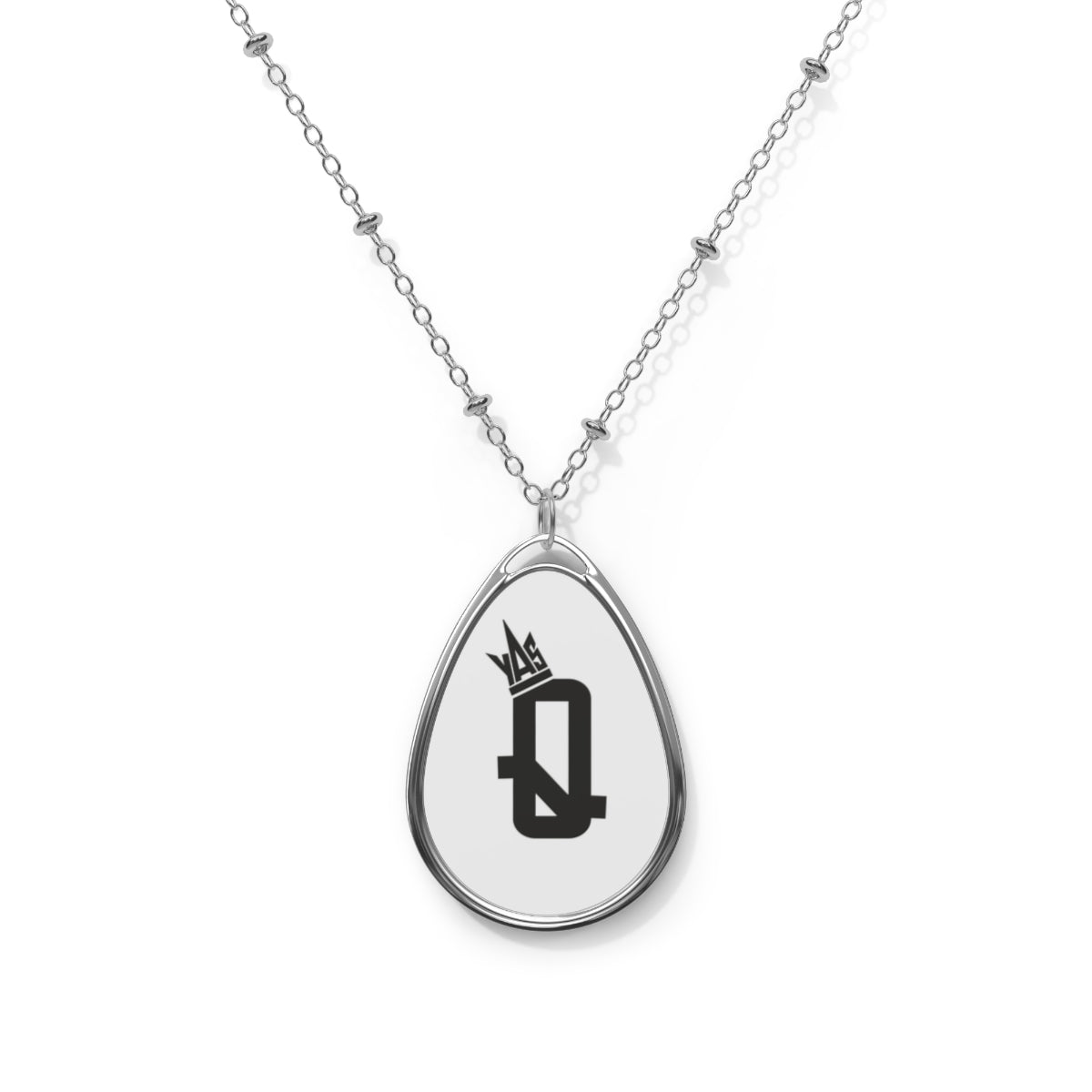 YAS Q Oval Necklace