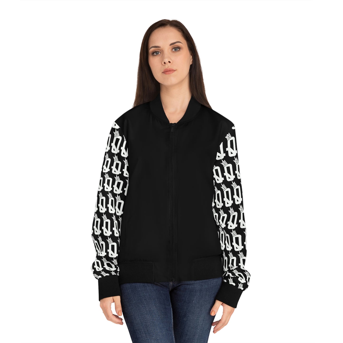 Queen Ches (Black) Bomber Jacket