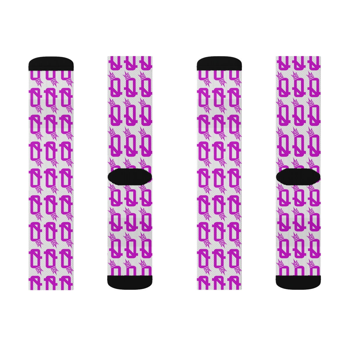 Hot Pink Yas Q Socks