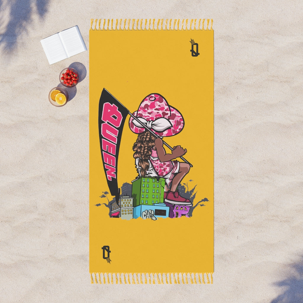 Yellow Young Queen Beach Cloth