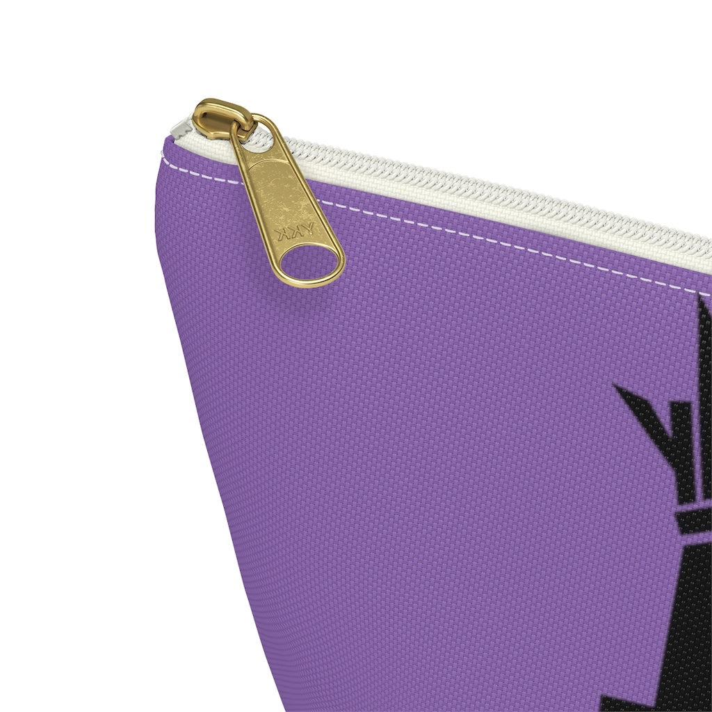 PURPLE Young Queen Accessory Pouch w T-bottom