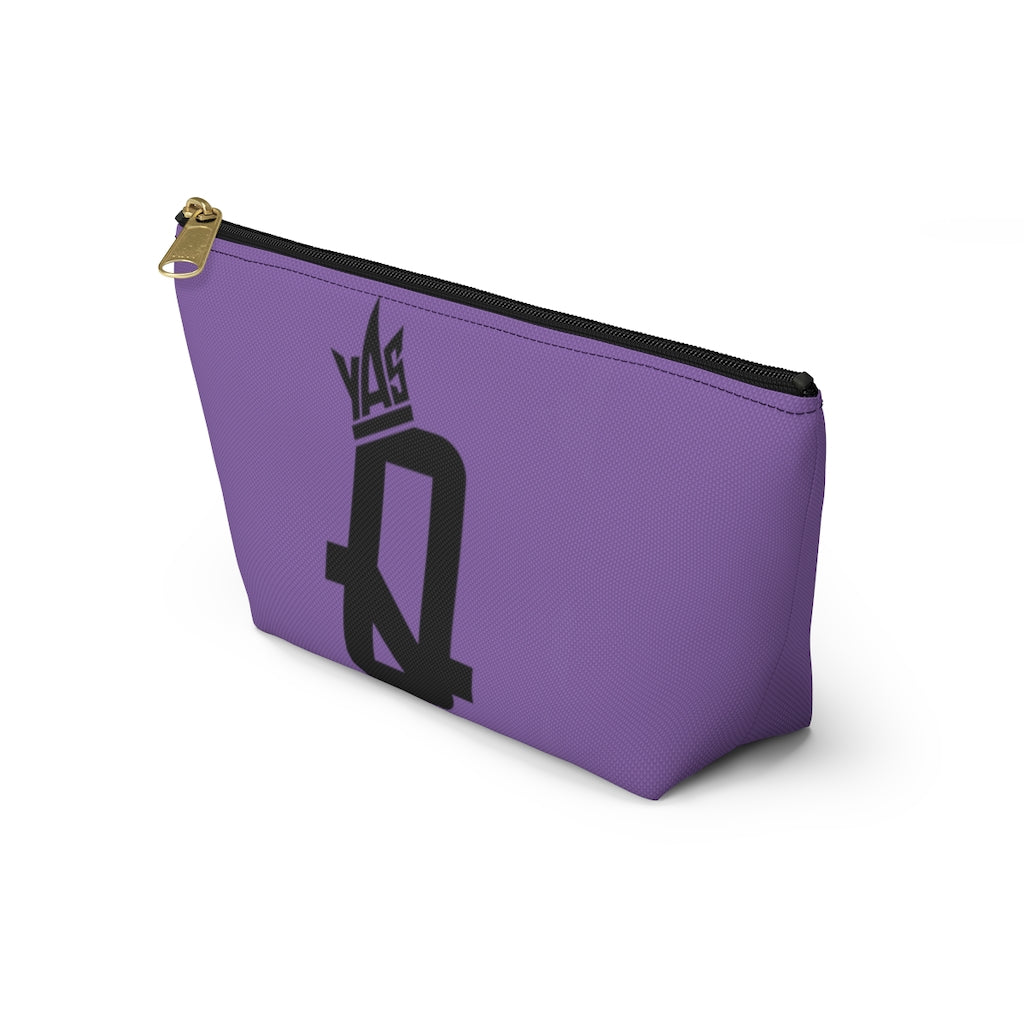 PURPLE Young Queen Accessory Pouch w T-bottom