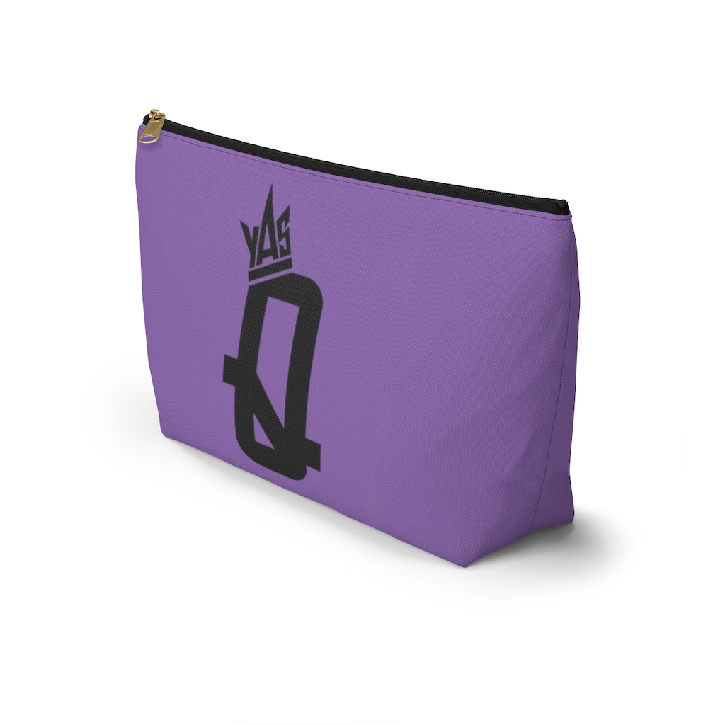 PURPLE Young Queen Accessory Pouch w T-bottom