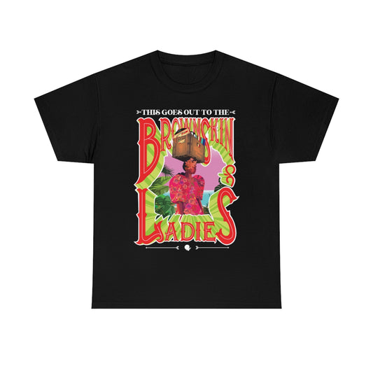 Brown Skin Ladies Unisex Tee