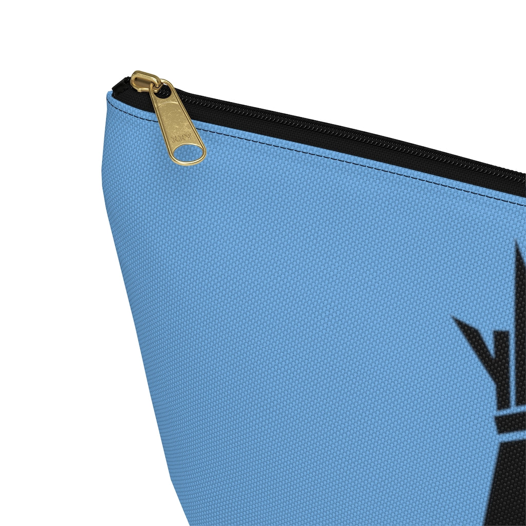 BLUE Young Queen Accessory Pouch w T-bottom