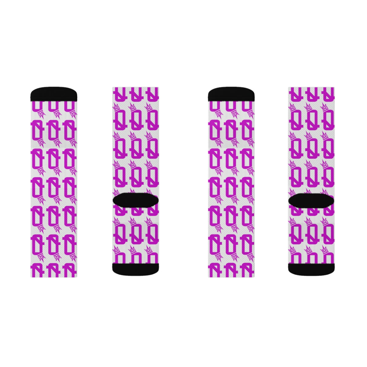 Hot Pink Yas Q Socks