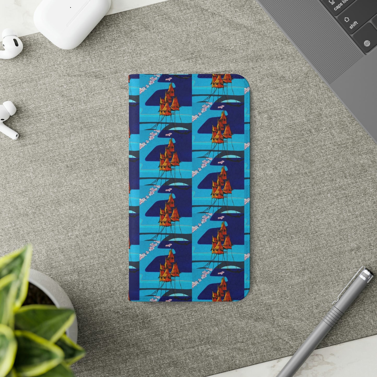 Bahay Kubo Folio Phone Case