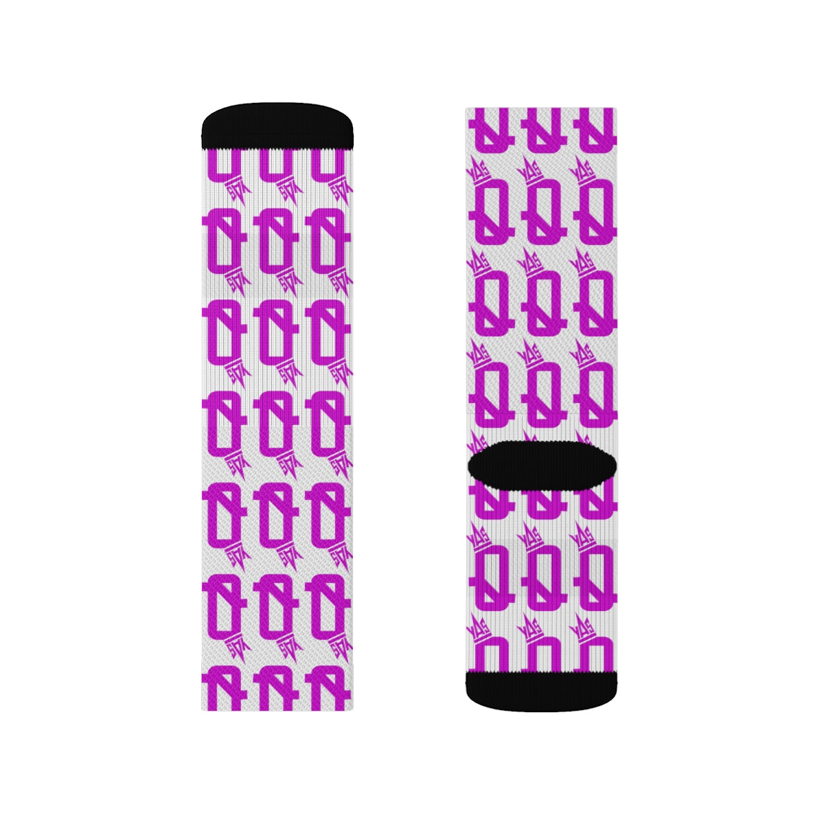 Hot Pink Yas Q Socks