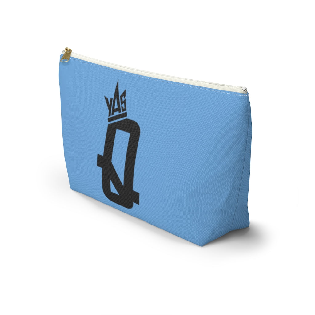 BLUE Young Queen Accessory Pouch w T-bottom