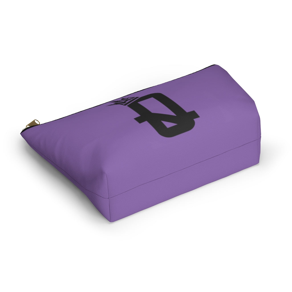 PURPLE Young Queen Accessory Pouch w T-bottom