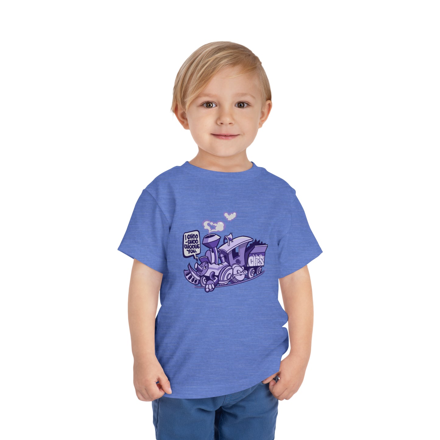 "I Choo Choose You" Toddler Tee: A Whimsical Journey in Comfort and Style!