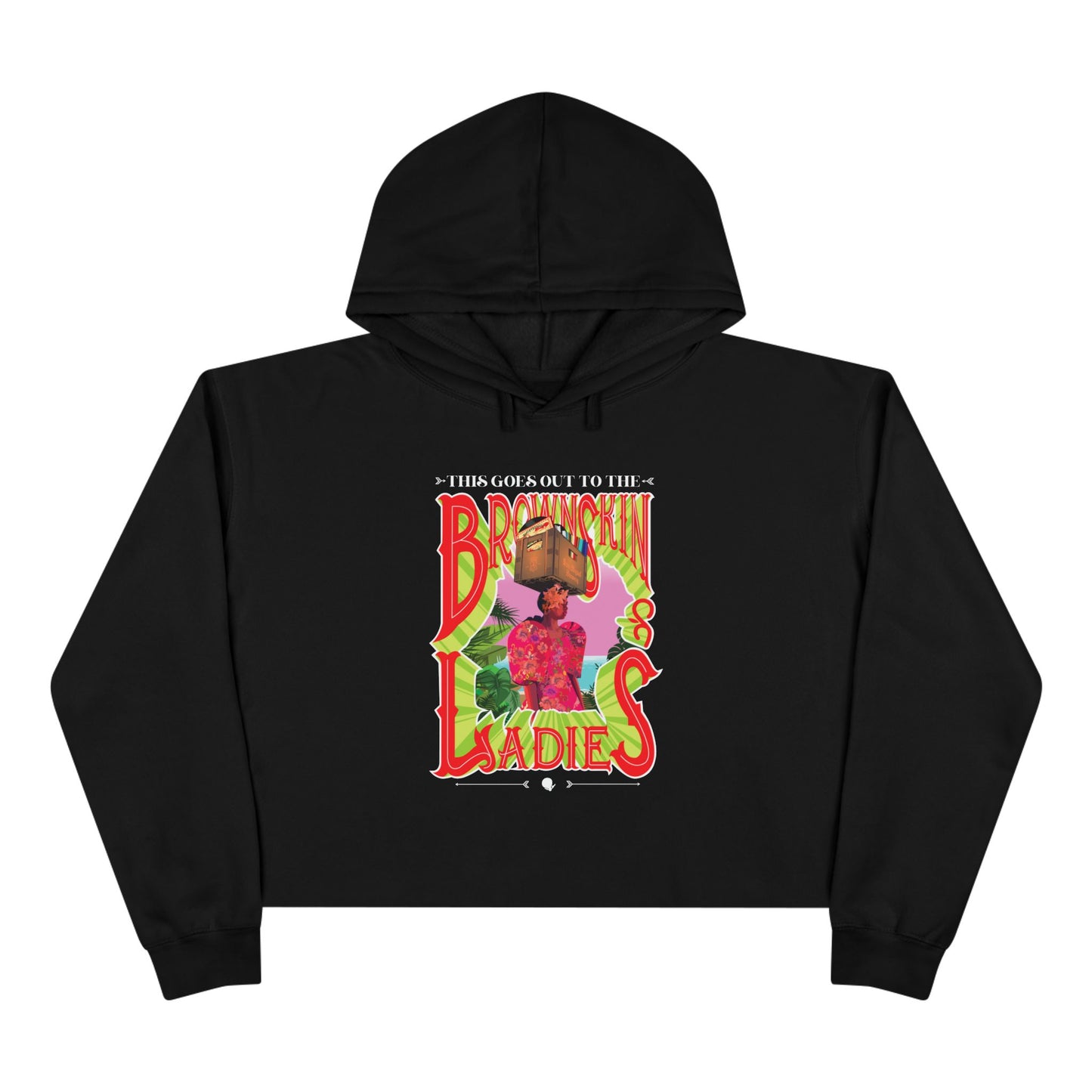 "Islander Pride" Crop Hoodie