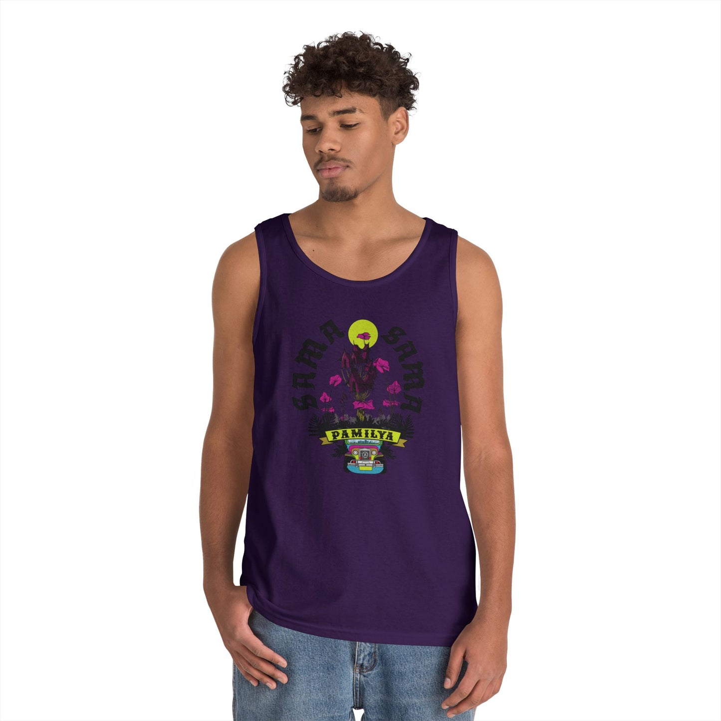 Unisex Sama Sama Pamilya Cotton Tank Top