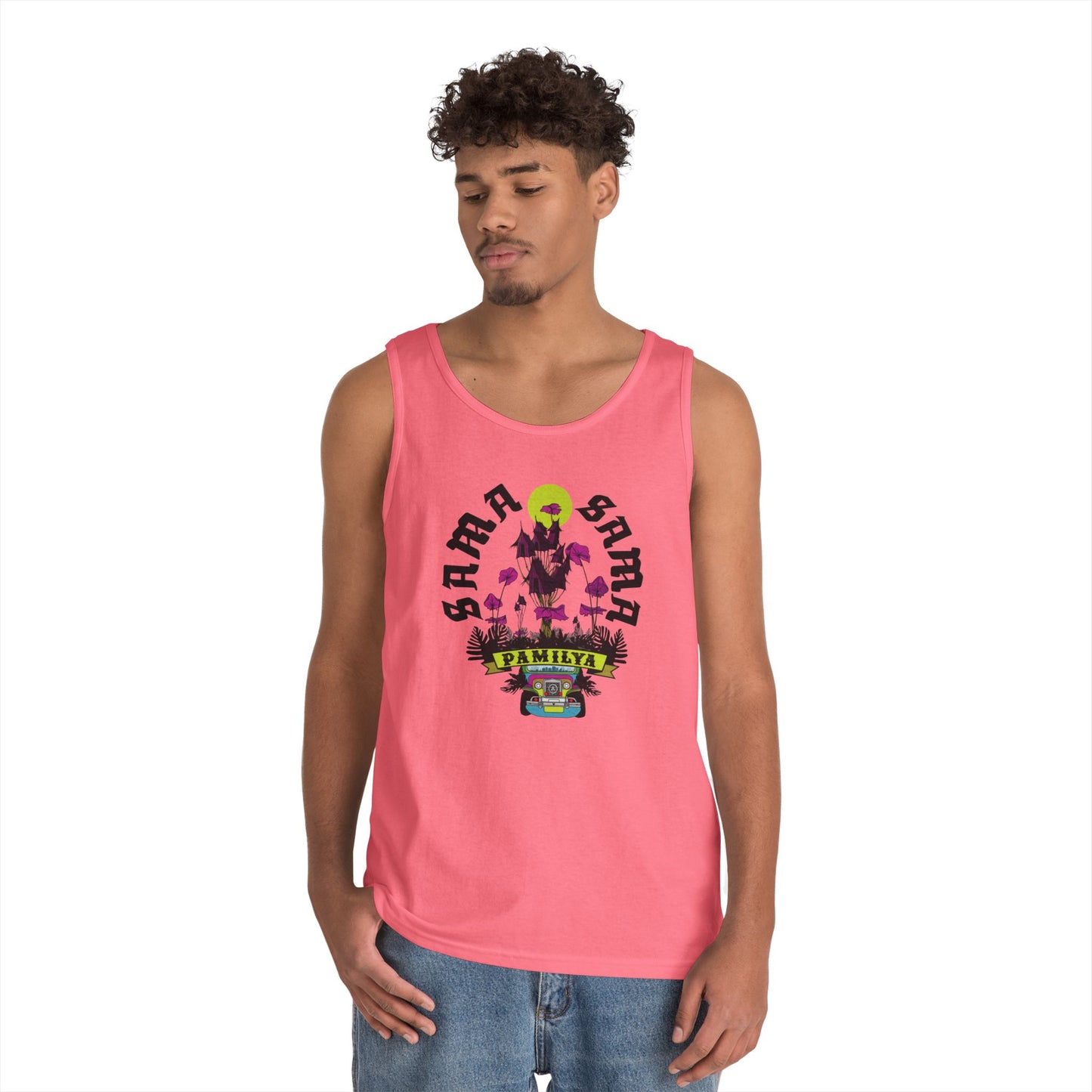 Unisex Sama Sama Pamilya Cotton Tank Top