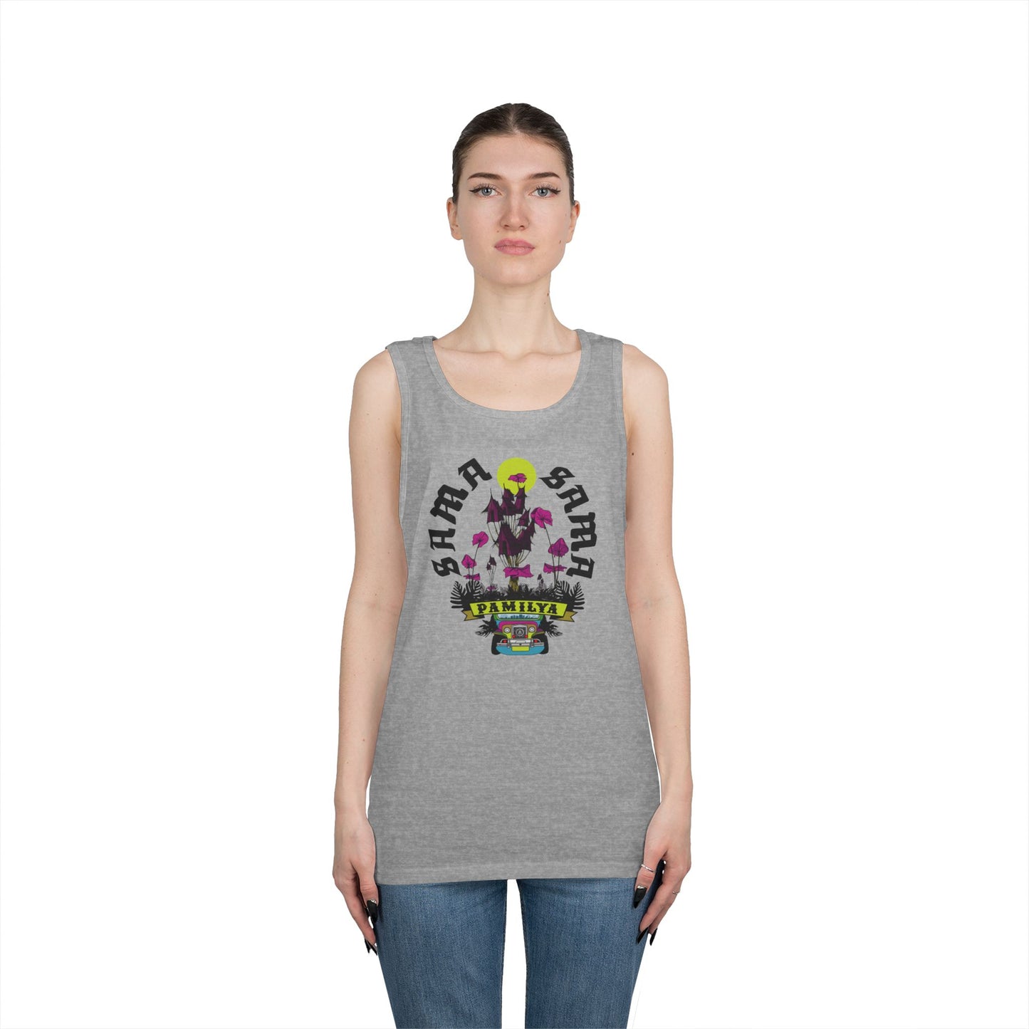 Unisex Sama Sama Pamilya Cotton Tank Top