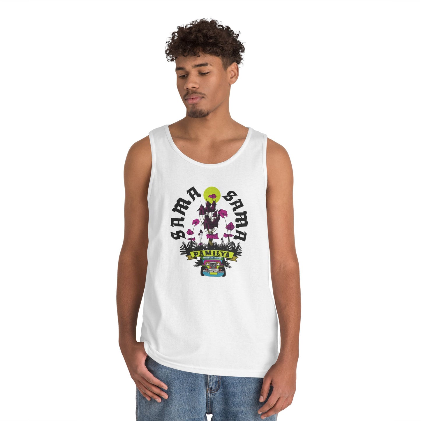 Unisex Sama Sama Pamilya Cotton Tank Top