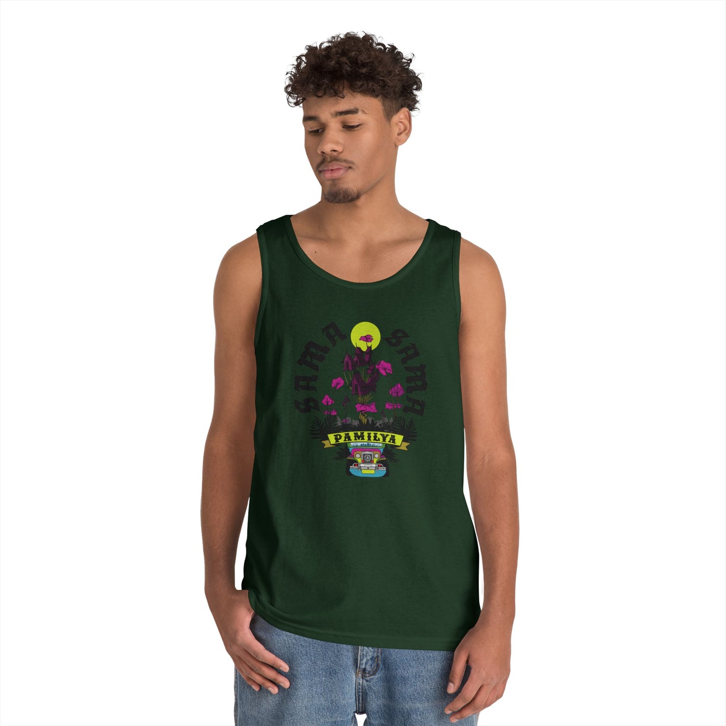 Unisex Sama Sama Pamilya Cotton Tank Top