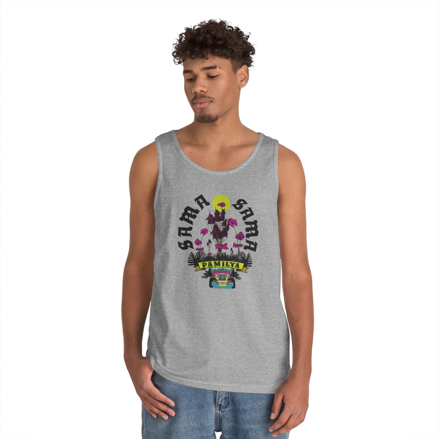 Unisex Sama Sama Pamilya Cotton Tank Top