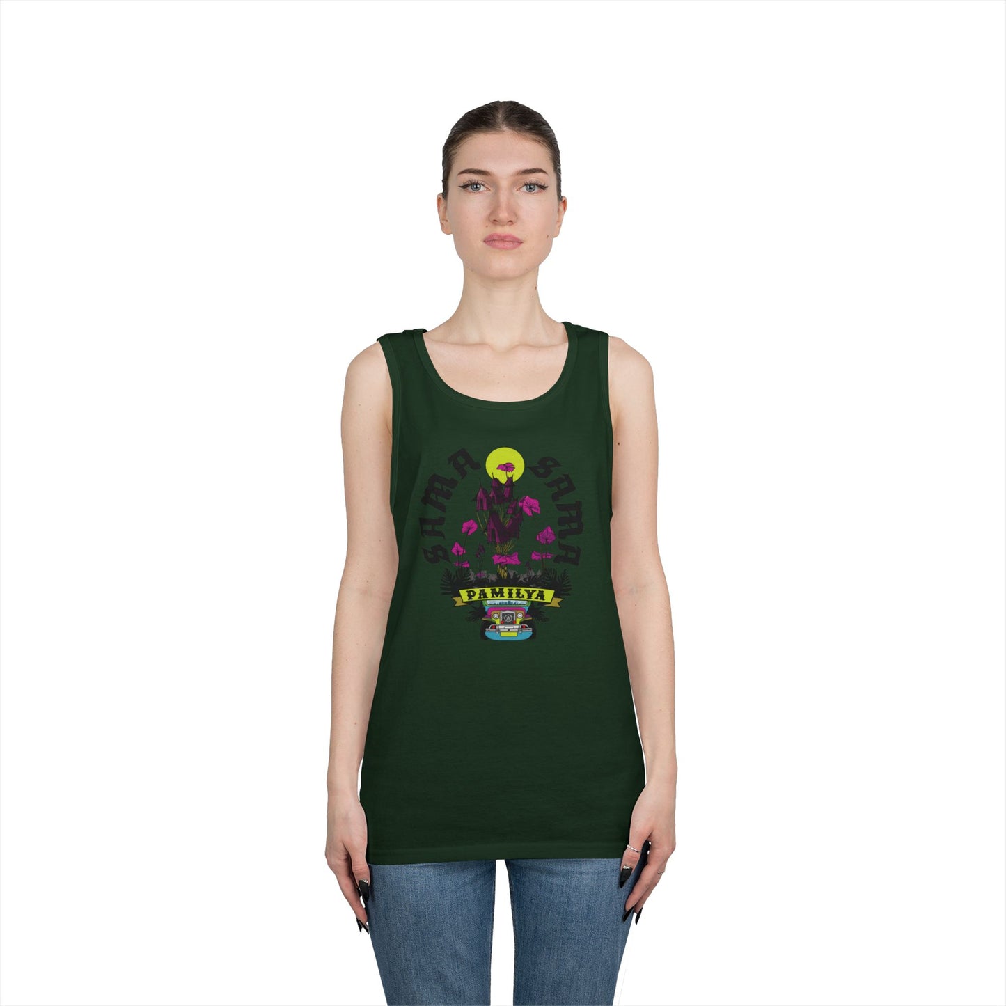 Unisex Sama Sama Pamilya Cotton Tank Top