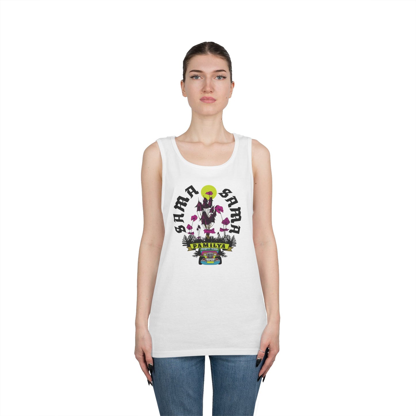 Unisex Sama Sama Pamilya Cotton Tank Top