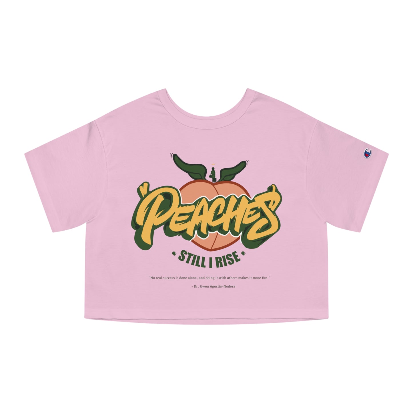 “Peaches: Still I Rise” Cropped Heritage Tee