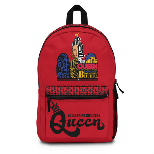 Regal Pride: The Proud Queen (red) Backpack