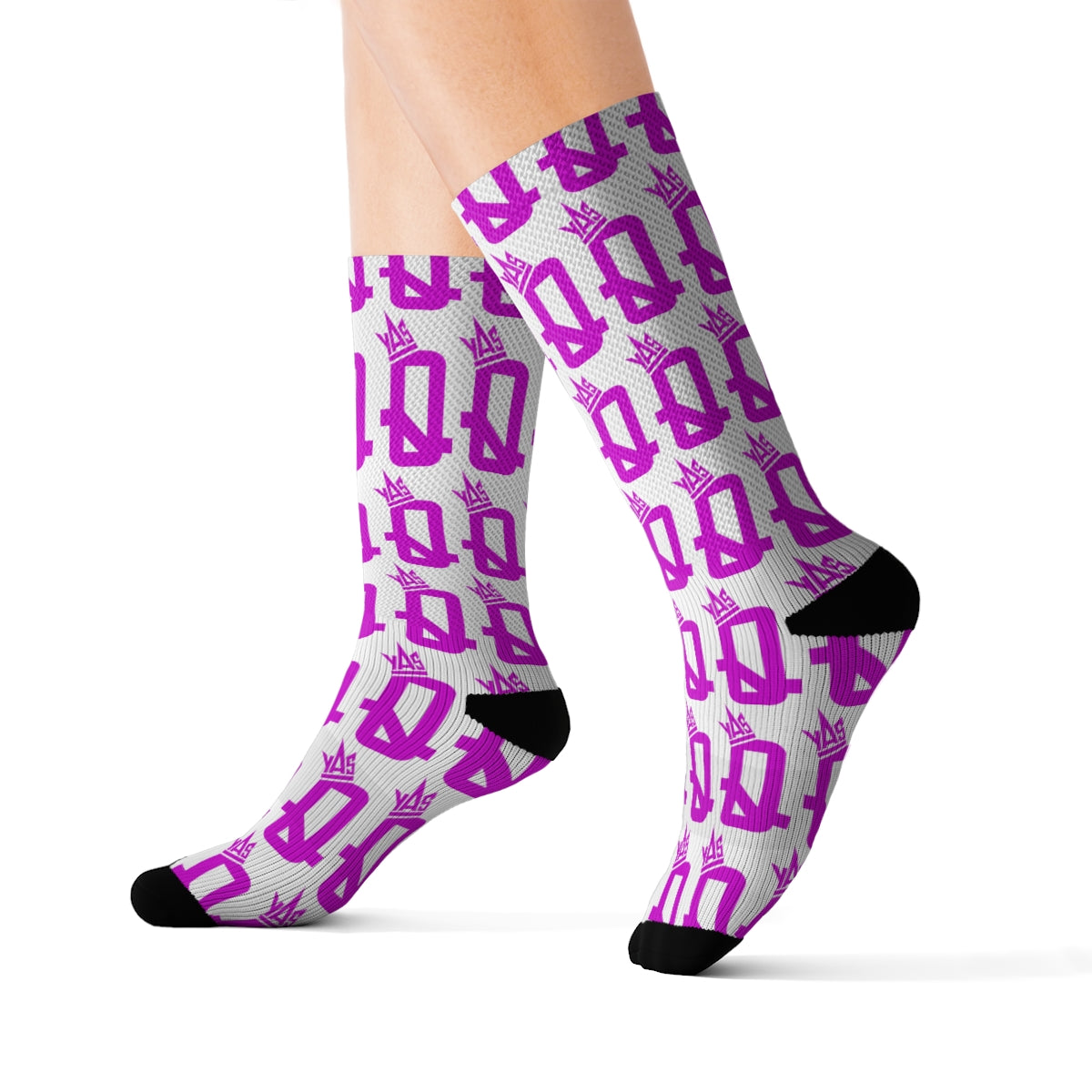 Hot Pink Yas Q Socks