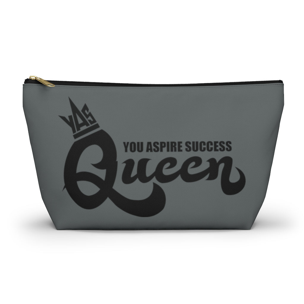 Proud Queen (Grey) Accessory Pouch w T-bottom