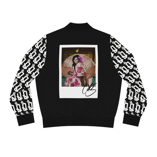 Queen Ches (Black) Bomber Jacket