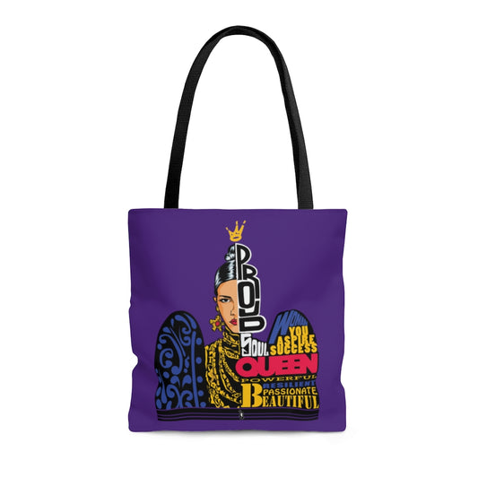 Proud Queen (Purple) Tote Bag