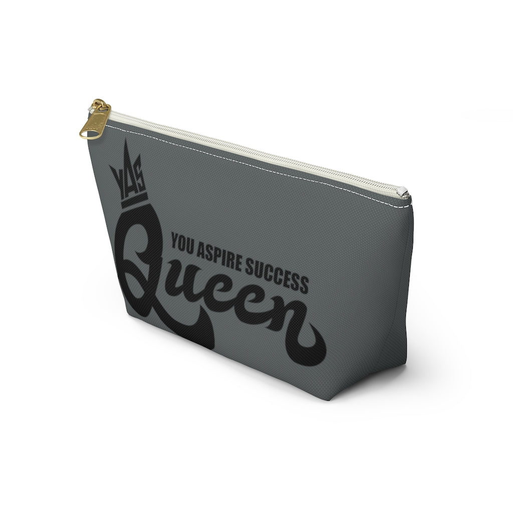 Proud Queen (Grey) Accessory Pouch w T-bottom