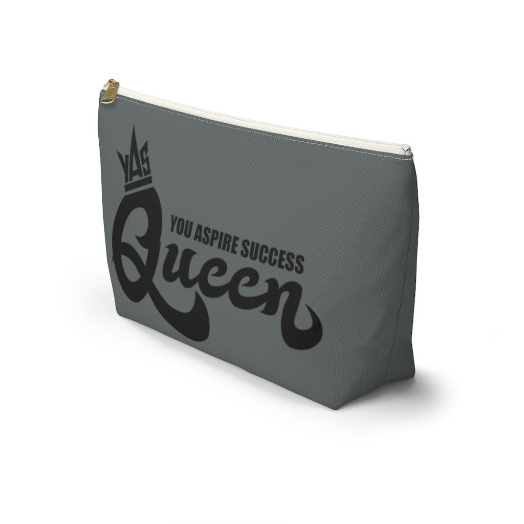 Proud Queen (Grey) Accessory Pouch w T-bottom