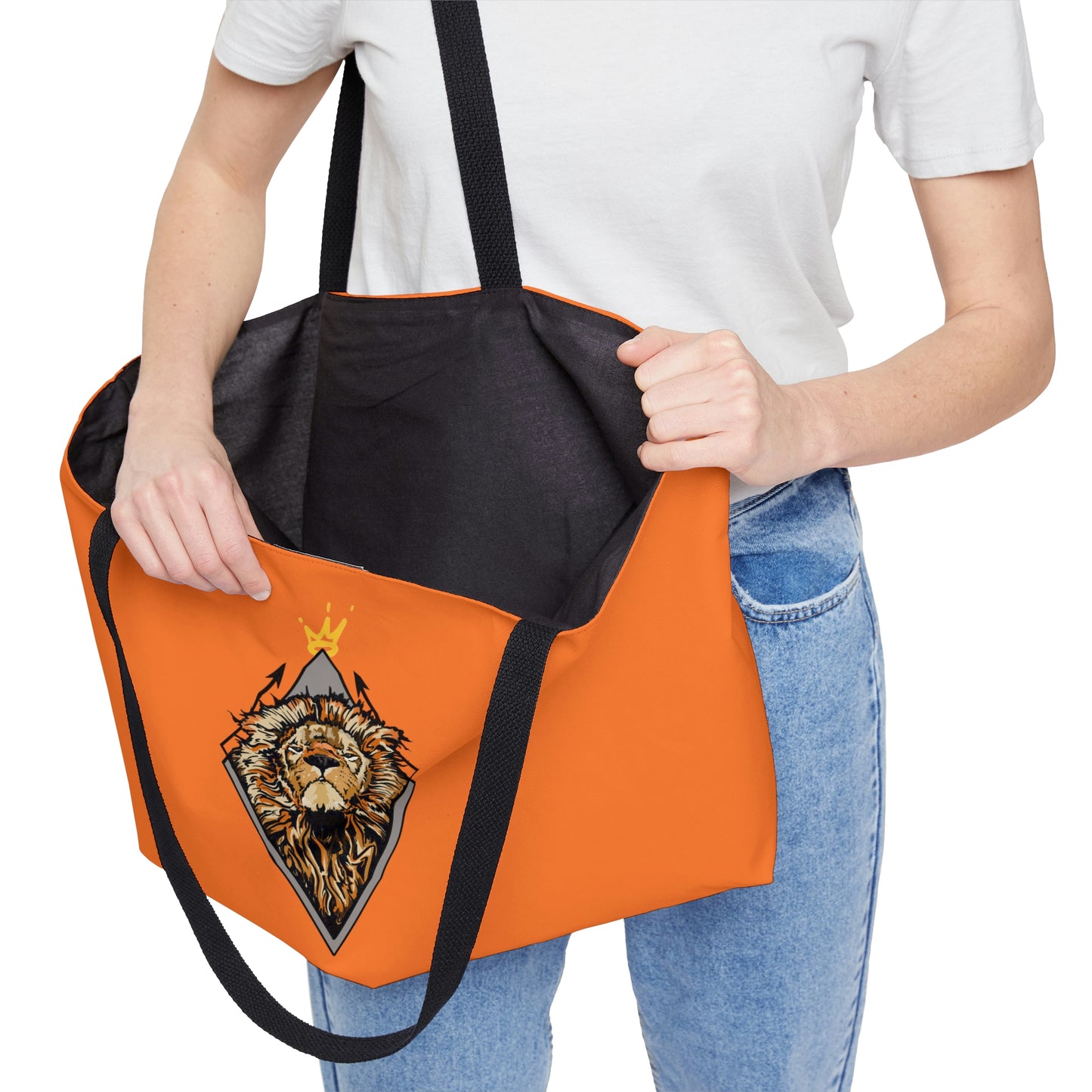 Roar in Style: Lion King Weekender Bag (Orange)