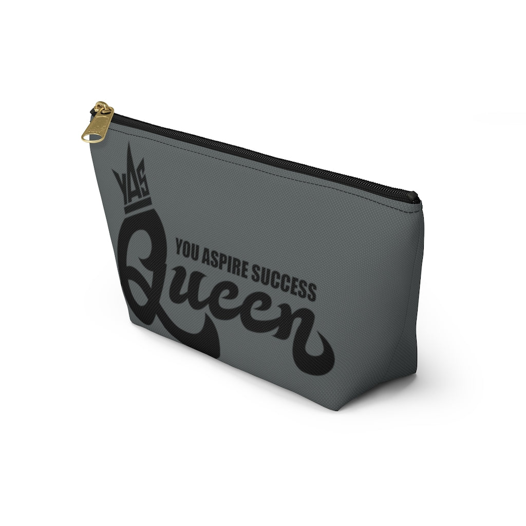 Proud Queen (Grey) Accessory Pouch w T-bottom