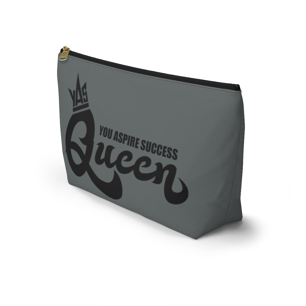 Proud Queen (Grey) Accessory Pouch w T-bottom